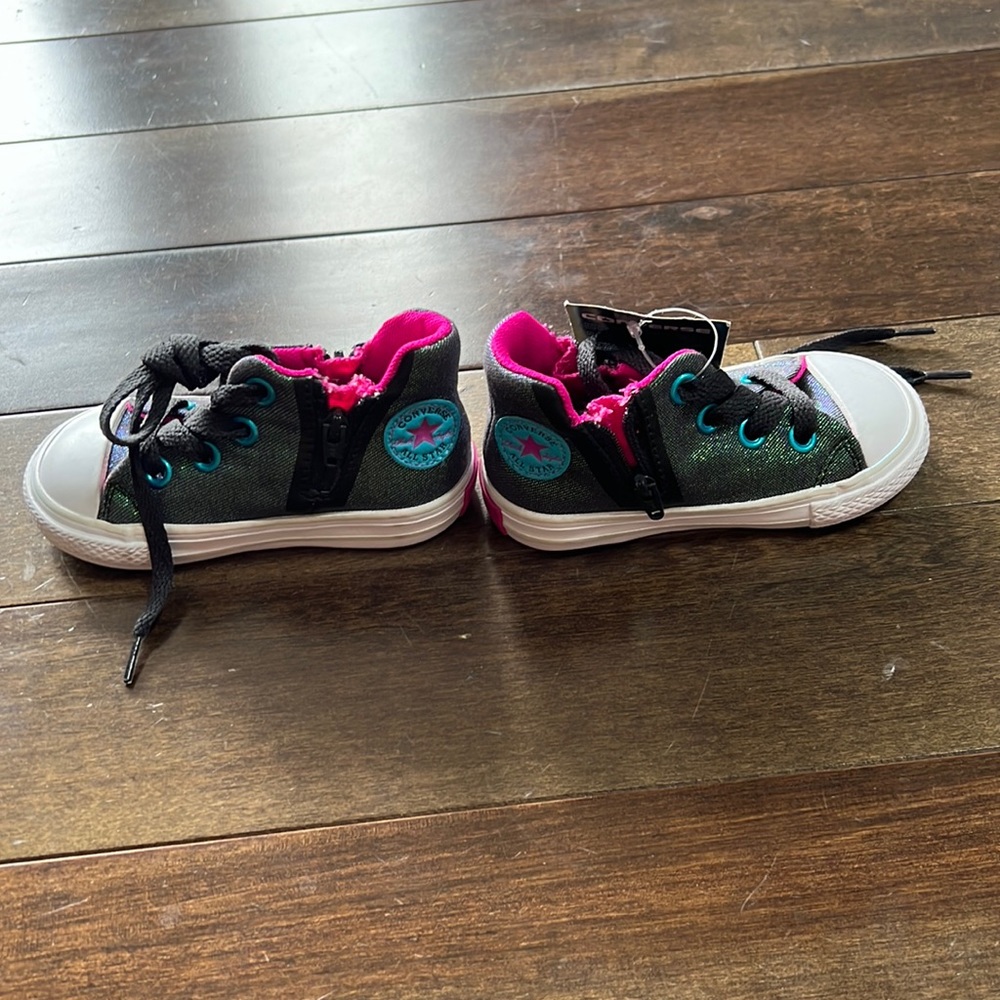Toddler Converse high tops NWT